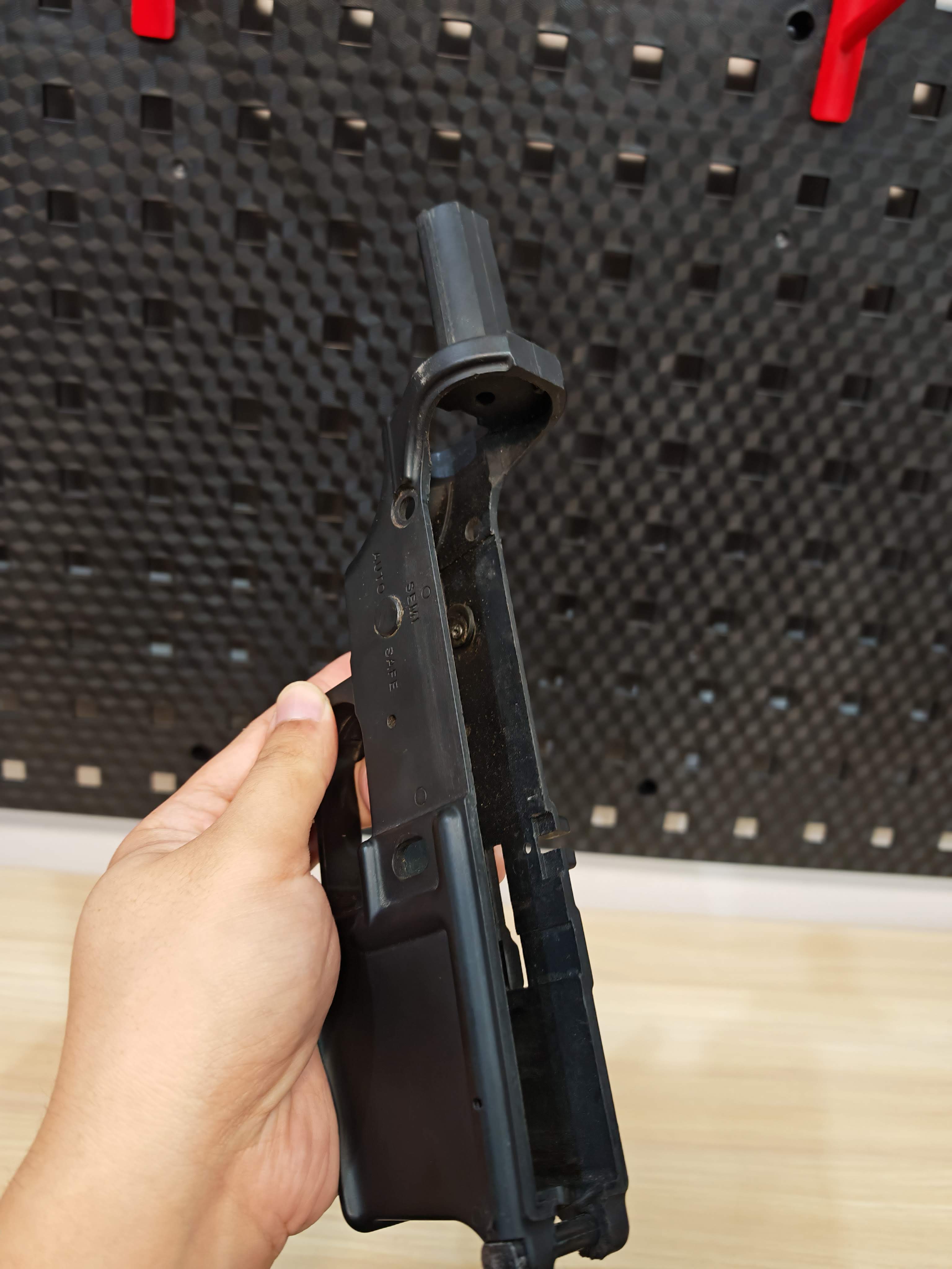 Lower Body ชุดล่าง Body M4 ไฟฟ้า ทุกรุ่น ABS ปรับโหมด หมุดล็อคชุดบนยังอยู่ มือสอง