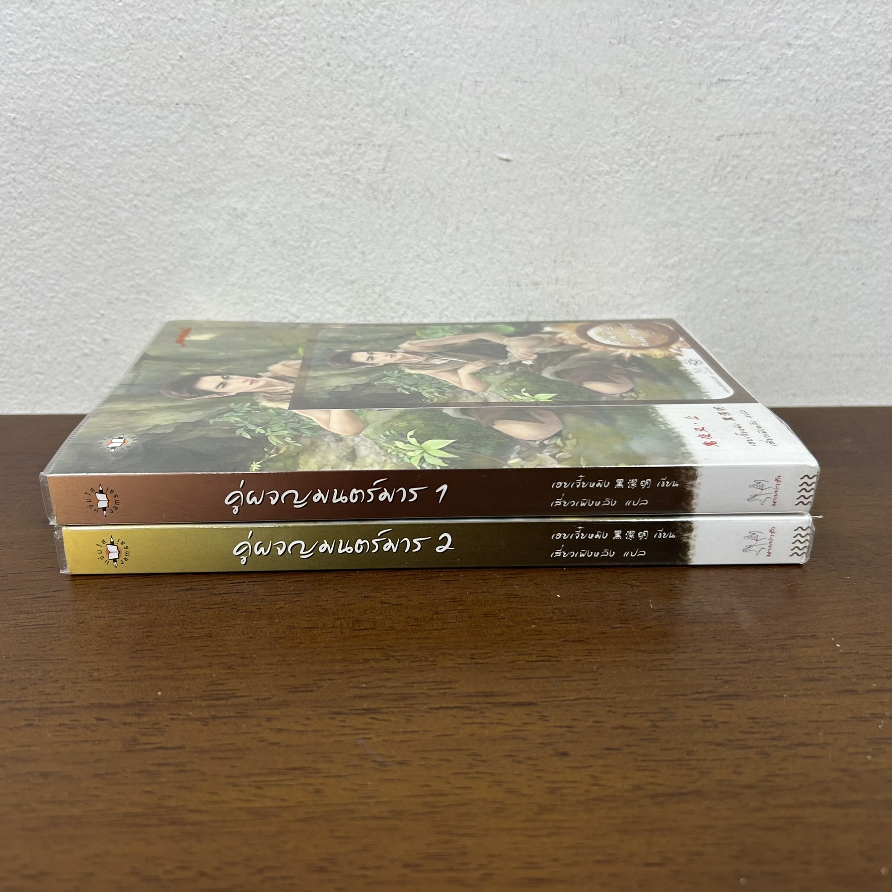 คู่ผจญมนตร์มาร เล่ม 1-2 จบ ครบชุด ... เฮยเจี๋ยหมิง เขียน (มือสอง) นิยายรัก แปลจีน แจ่มใส