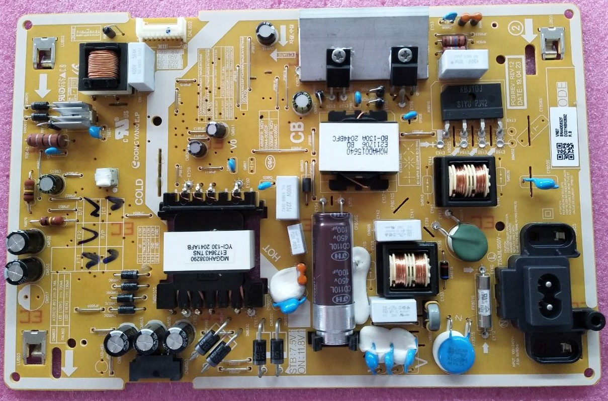 ซัพพลายทีวี ซัมซุง SAMSUNG ของแท้ถอดจากเครื่อง รุ่น UA43T6000AK พาร์ทBN44-00852F