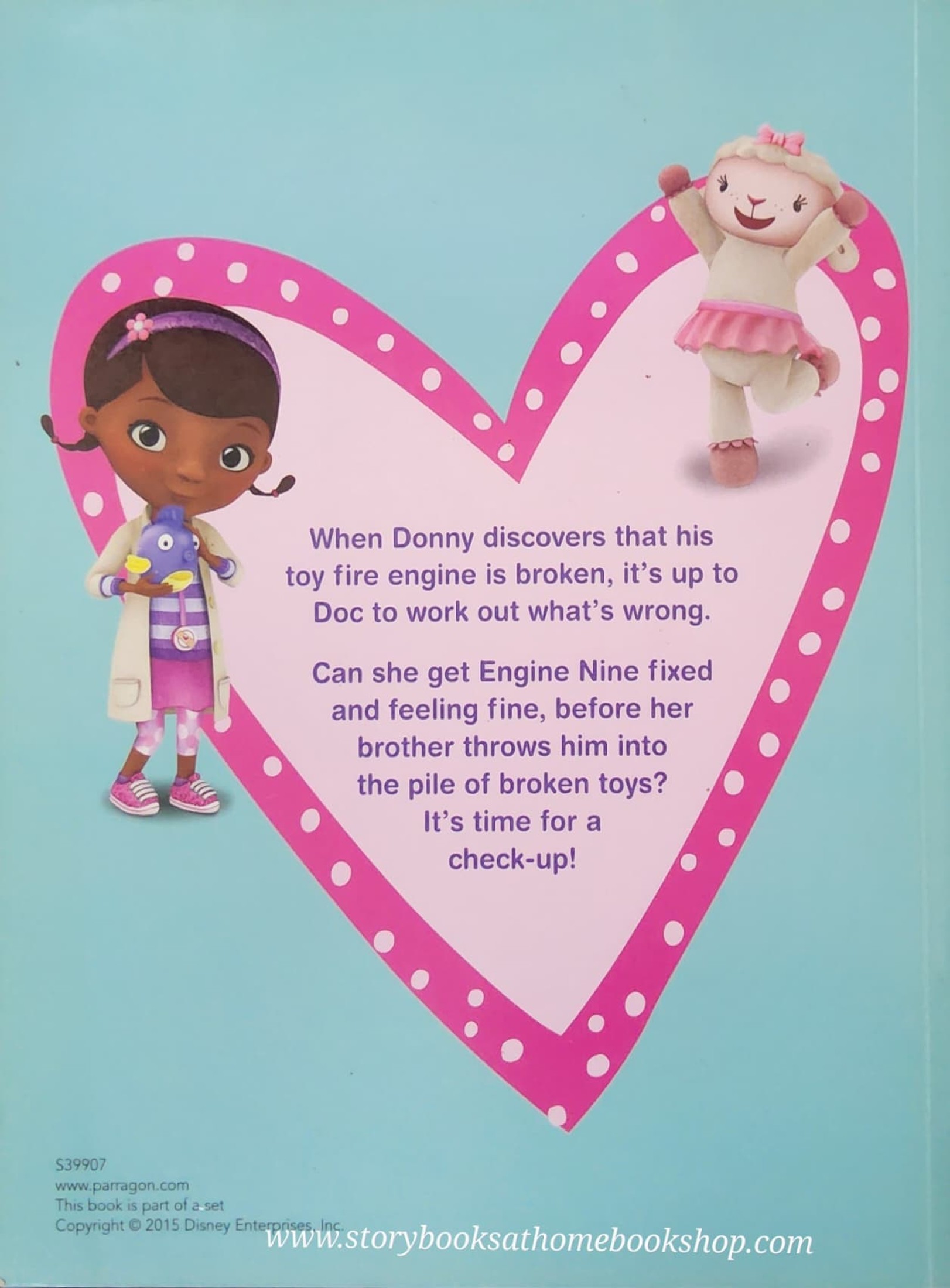 หนังสือนิทานปกอ่อน** 🍅🍓DISNEY JUNIOR DOC McSTUFFINS:LENNY'S CHECK-UP