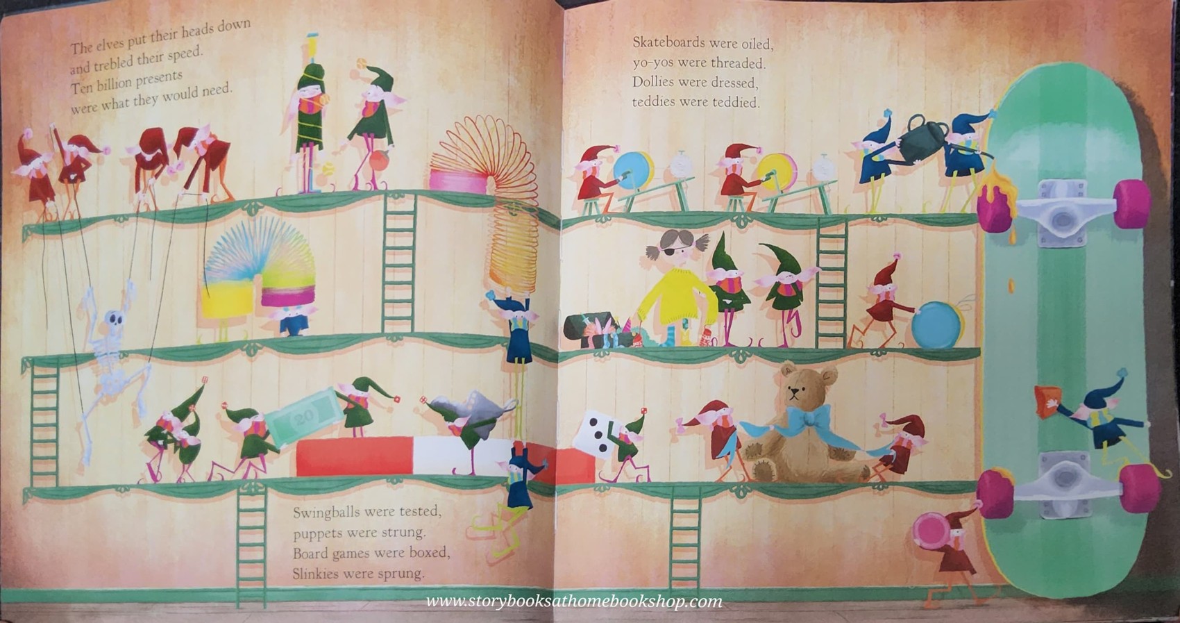 หนังสือนิทานปกอ่อน** 🍅🍓THE NIGHT BEFORE CHRISTMAS BY KES GRAY AND CLAIRE POWELL