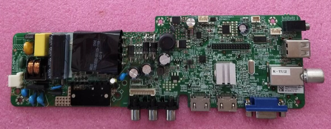 เมนบอร์ดทีวีชาร์ป (Mainboard TV SHARP) ของแท้ถอดจากเครื่อง ใช้กับรุ่น 2T-C32CC1X