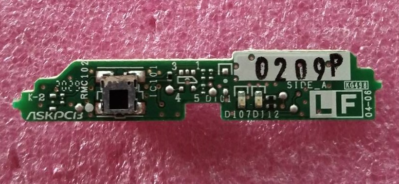 คีย์รับรีโมทย์ทีวี ชาร์ป(SHARP) ของแท้ถอดจากเครื่อง รุ่น4T-C60BK1X พาร์ทQPWBNG498WJZZ