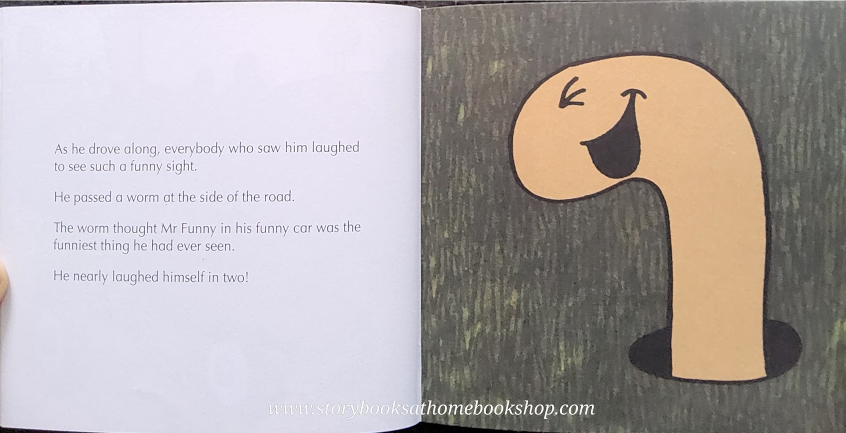 หนังสือ Bestseller Small book** **หนังสือนิทานปกอ่อน** 👉LITTLE MISS&MR.MEN👍 🍅🍅MR.FUNNY by Roger Hargreaues