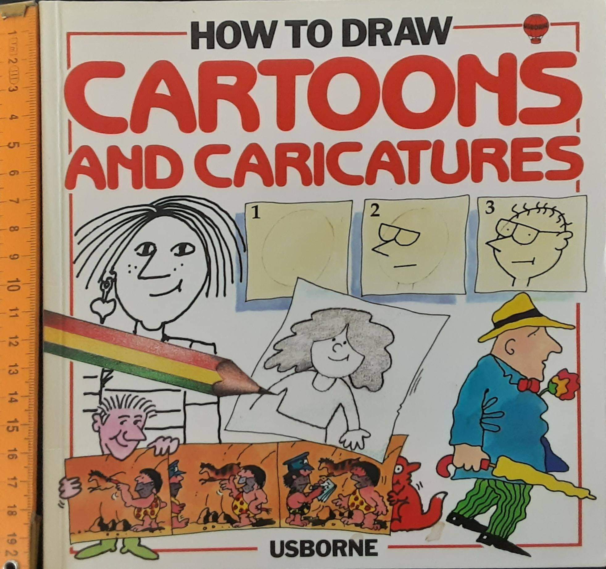 ART and DRAWING BOOK** 🍅🍓HOW TO DRAW CARTOONS AND CARICATURE