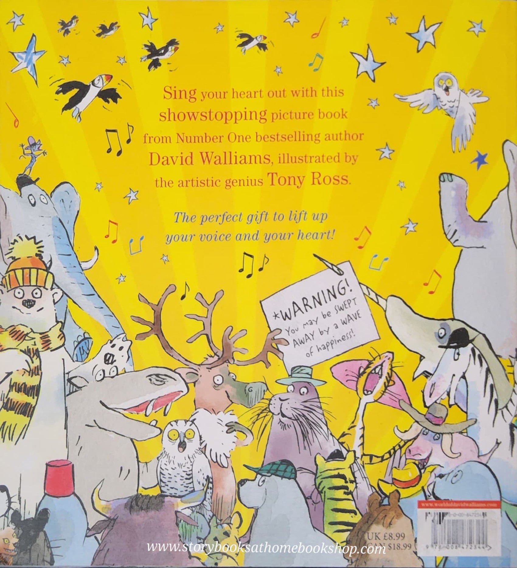 หนังสือนิทานปกอ่อน** 🍅🍅THE CREATURE CHOIR BY DAVID WALLIAMS