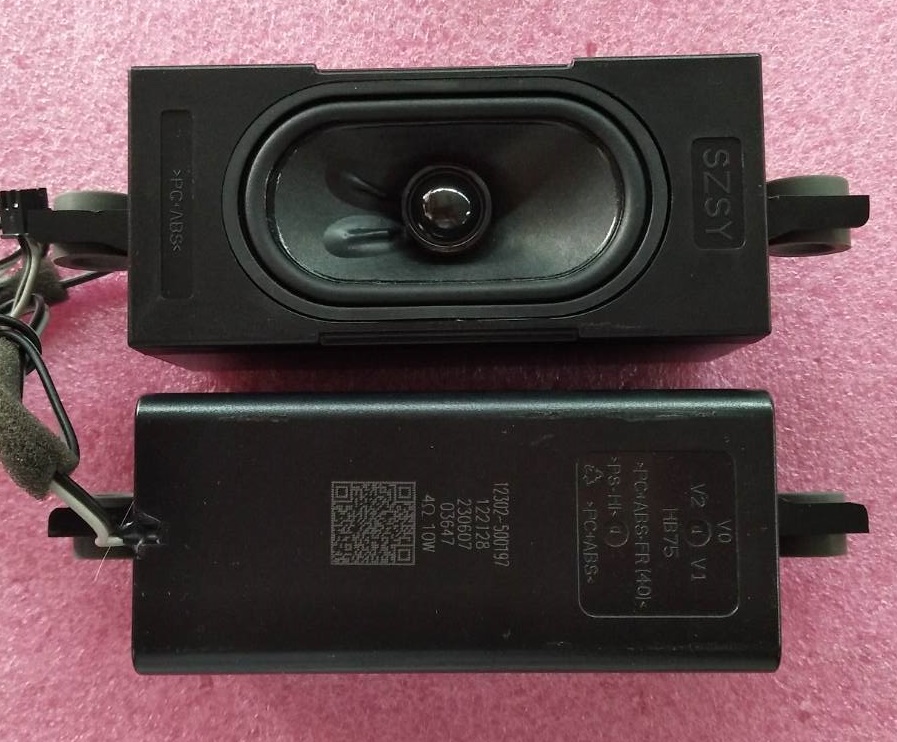 ลำโพงทีวี ทีซีแอล TCL ของแท้มือสองถอดจากเครื่อง รุ่น 55C645 12302-500197 4โอมห์ 10วัตต์