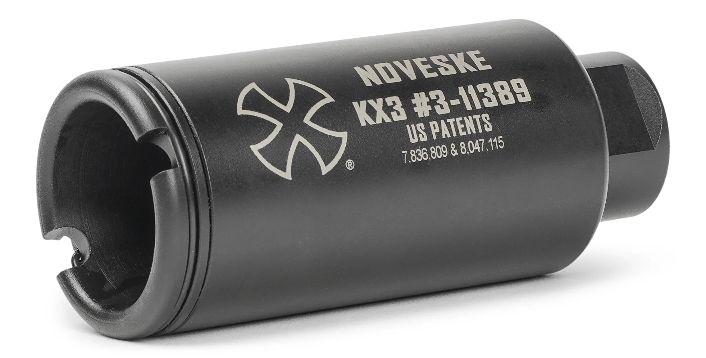 NOVESKE RIFLEWORKS LLC - KX3 FLASH SUPPRESSOR Plate [1/2-28]