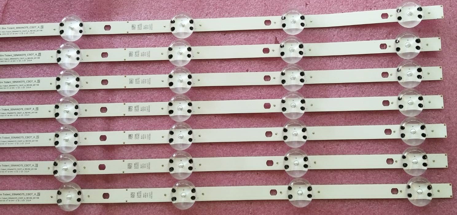 หลอดแบคไลน์ทีวีแอลจี LG อะไหล่แท้#มือสองพร้อมใช้งาน ใช้กับรุ่น55NANO75TPA.ATMCLJD