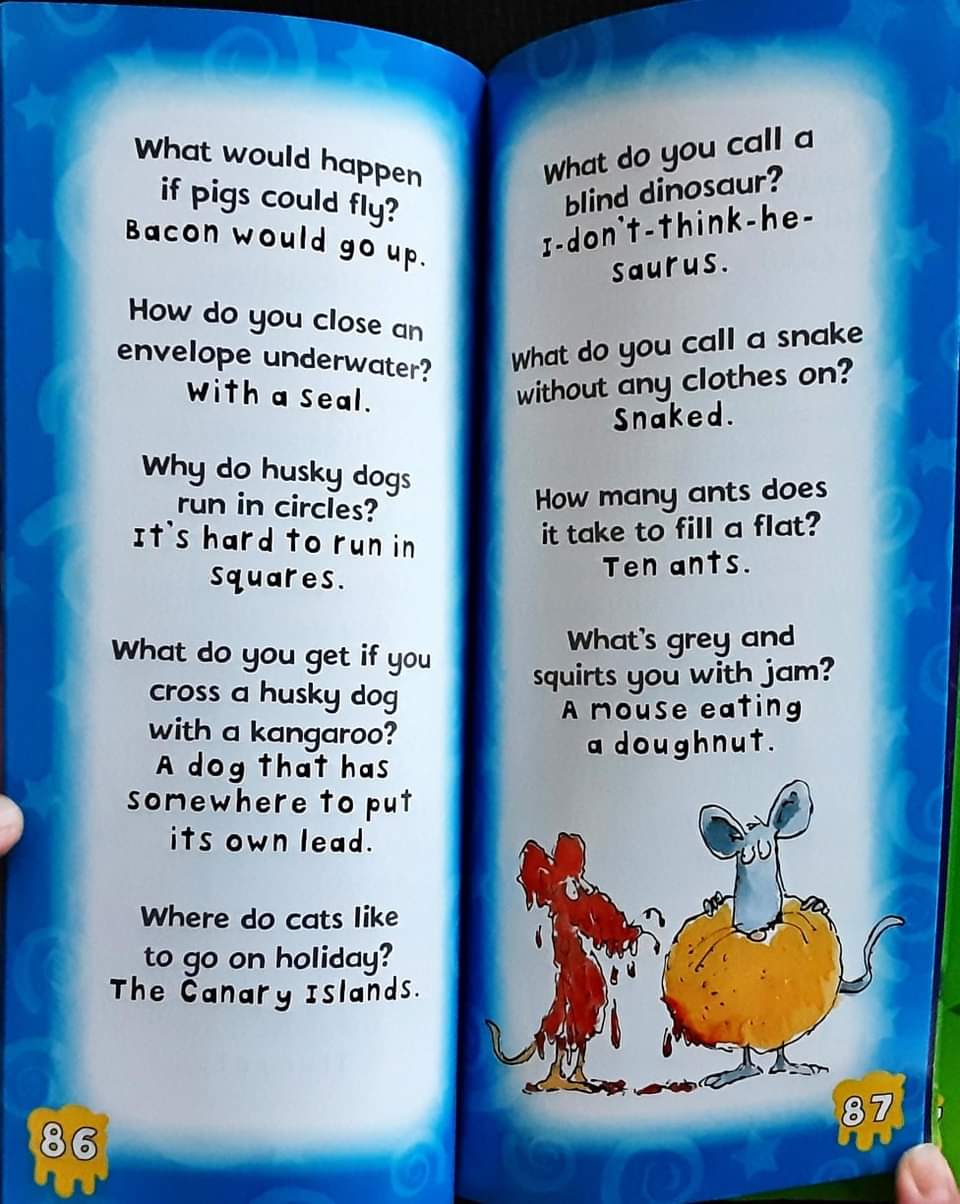 หนังสือนิทานปกอ่อน ** 🍅🍓 Very Wacky Jokes