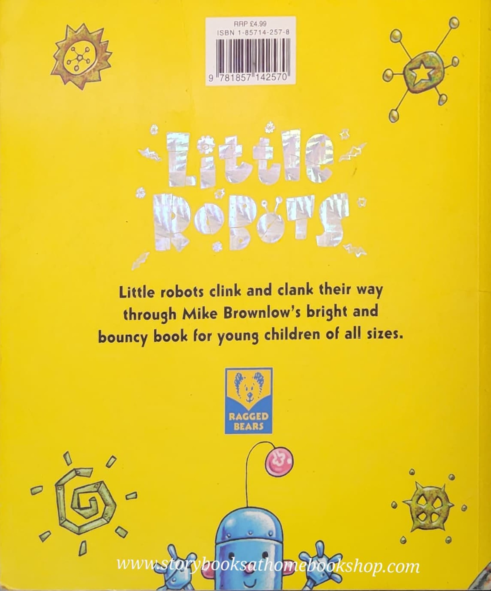 หนังสือนิทานปกอ่อน** 🍓🍓 LITTLE ROBOTS BY MIKE BROWLOW
