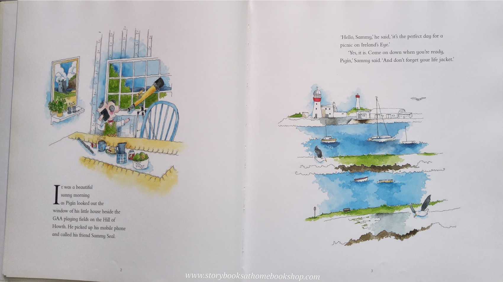 หนังสือนิทานปกแข็ง ** ♥️PIGIN OF HOWTH