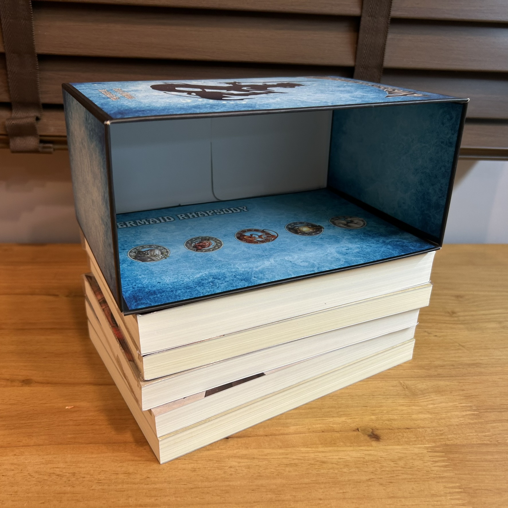 BOXSET เพลงสุดท้ายของนางเงือก Mermaid Rhapsody เล่ม 1-5 จบ ... V.Rondell (มือสอง) นิยาย นิยายแฟนตาซี