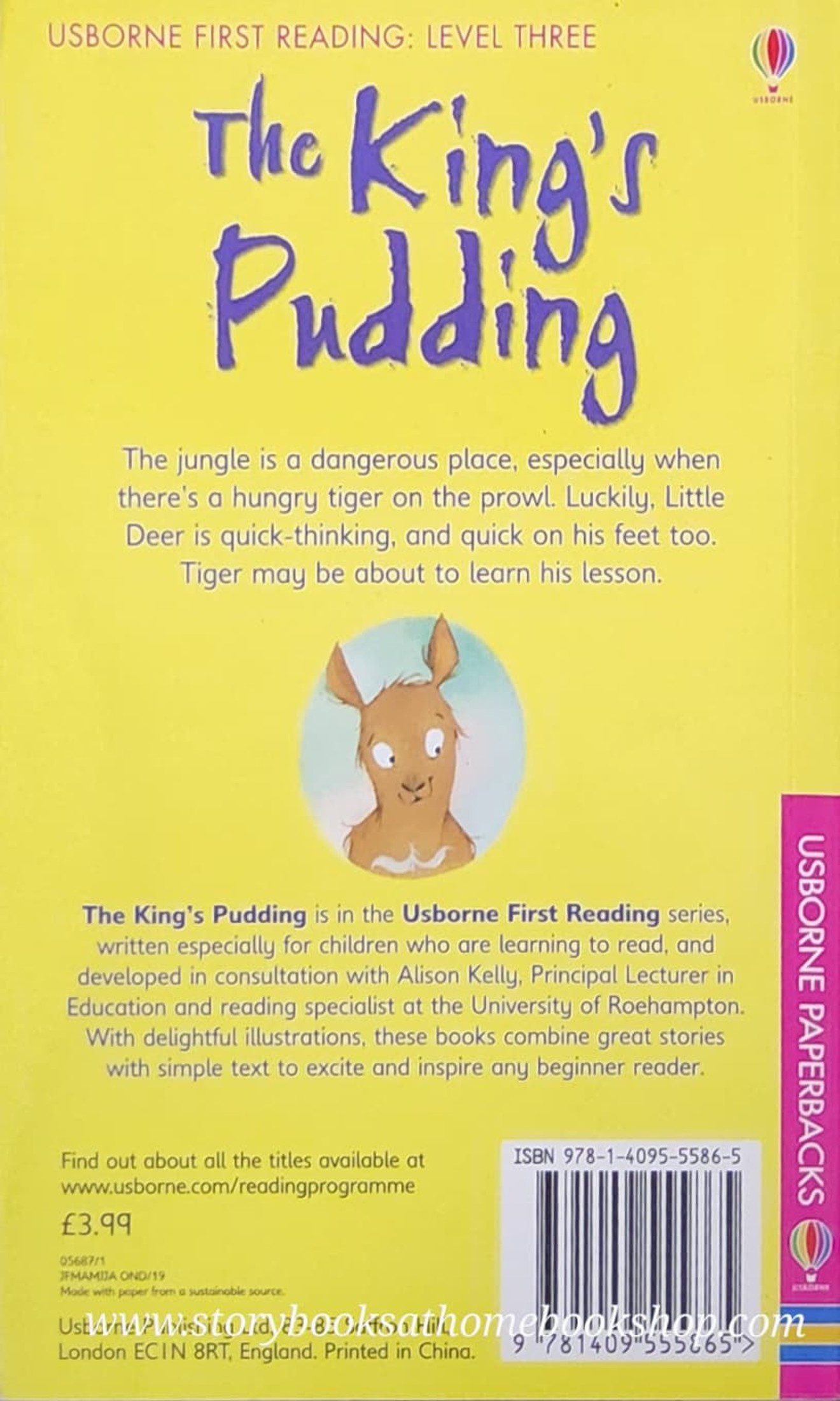 หนังสือนิทานปกอ่อน** ♥️USBORNE FIRST READING:THE KING'S PUDDING