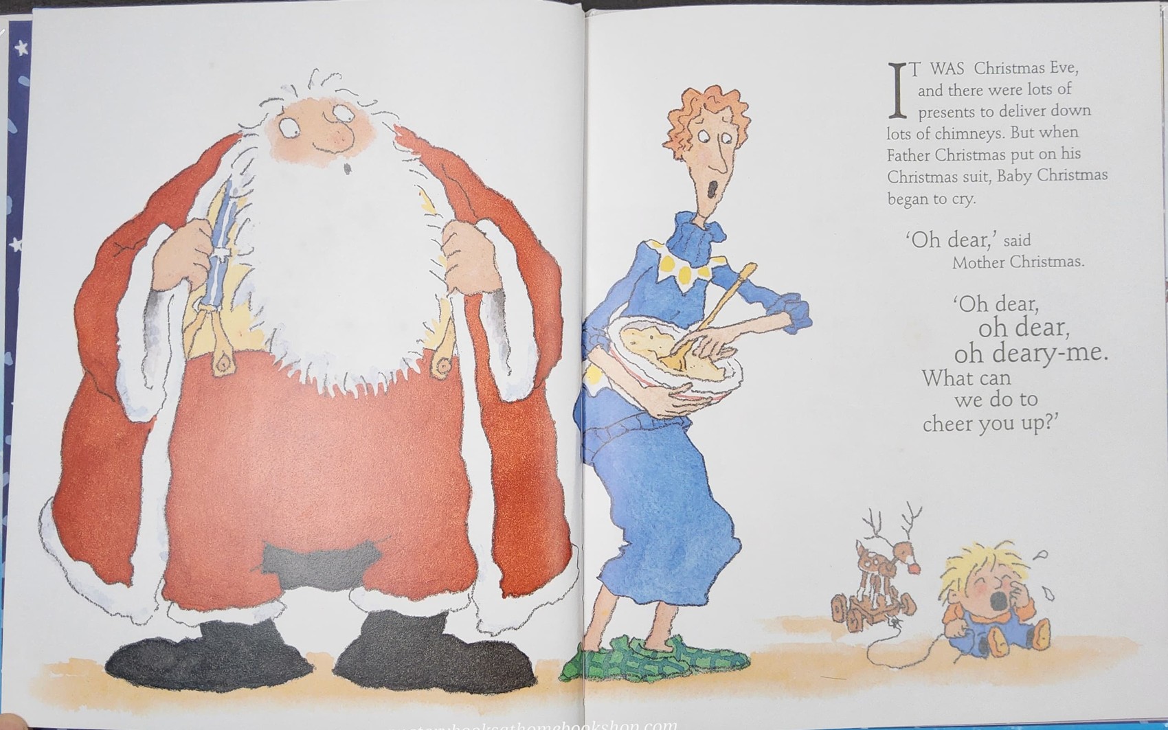 หนังสือนิทานปกแข็ง** ♥️BABY CHRISTMAS BY MICHAEL LAWRENCE AND ARTHUR ROBINS