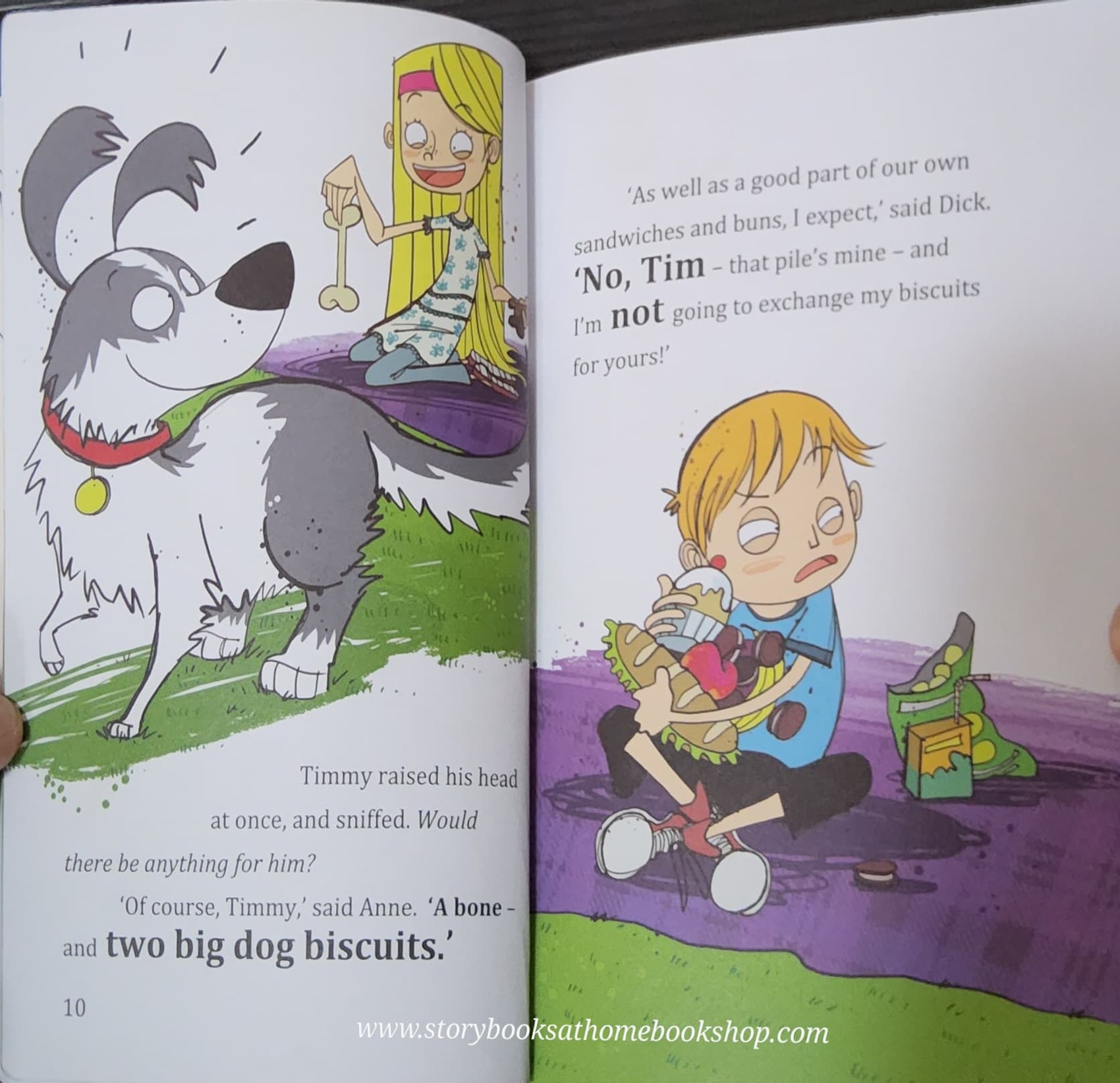 วรรณกรรมเยาวชน** 🍅🍅THE FAMOUS FIVE: WELL DONE,FAMOUS FIVE BY ENID BLYTON(ภาพสี)