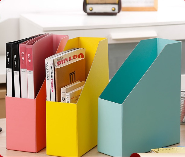 Storage Box กล่องเอกสาร กล่องหนังสือ 10x25x30cm