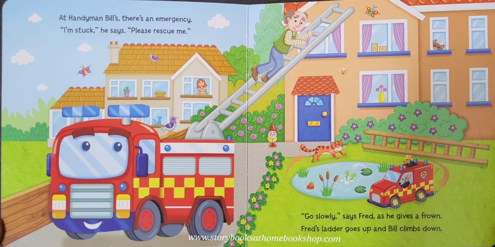 BOARD BOOK ** ♥️♥️FIRE ENGINE