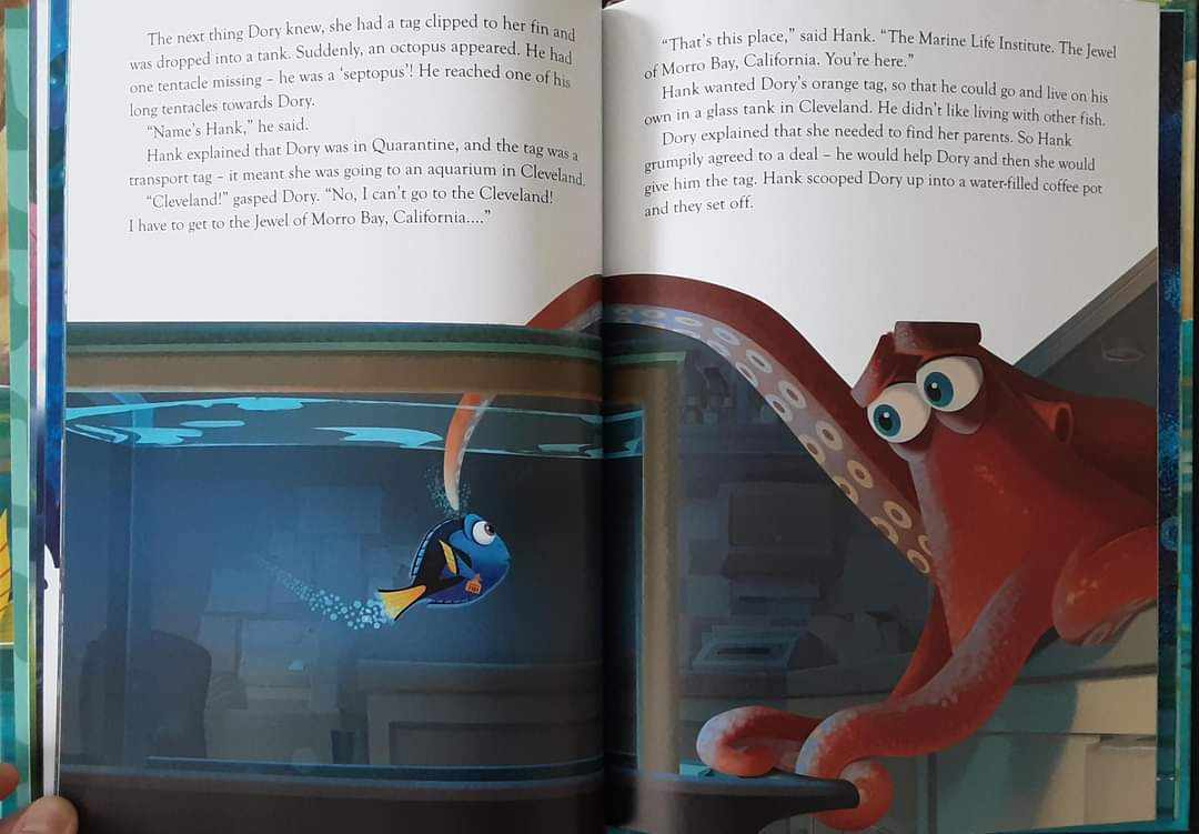 หนังสือนิทานปกแข็ง** 🍅🍓DISNEY PIXAR FINDING DORA