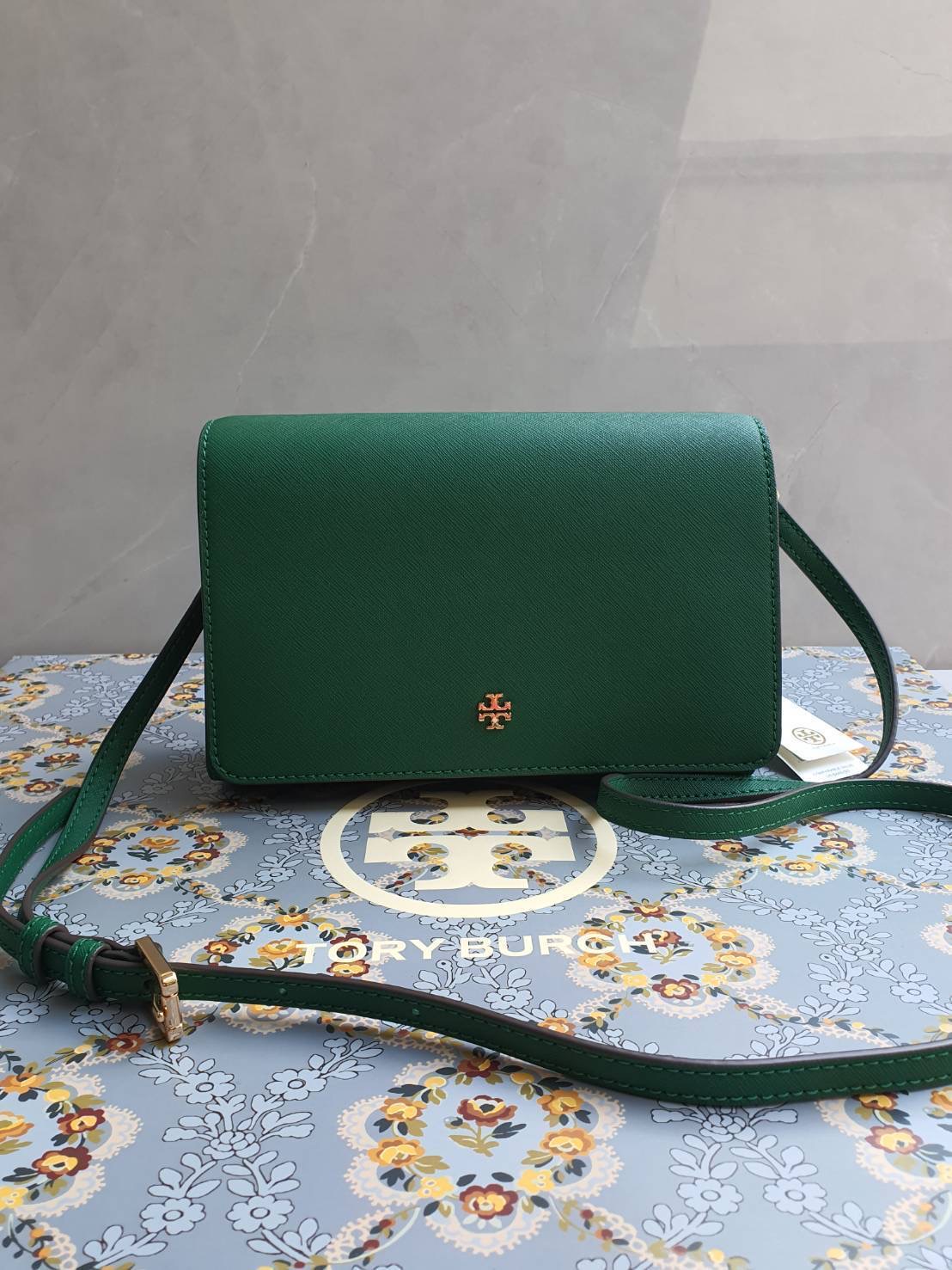 New Tory Burch Emerson Combo Cross-Body
