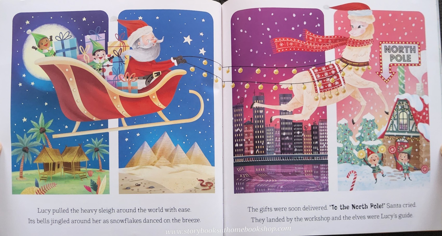 หนังสือนิทานปกอ่อน** 🍅🍓Christmas Llama by STEPHANIE MOSS