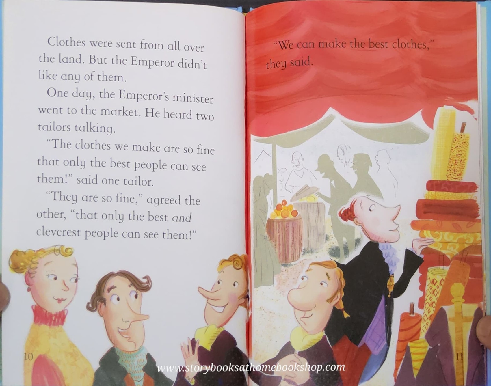 หนังสือนิทานปกแข็ง** 🍅🍓FIRST READERS:THE EMPEROR'S NEW CLOTHES