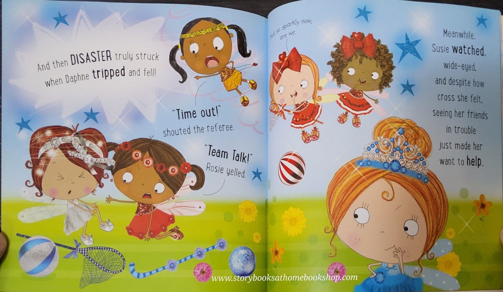 หนังสือนิทานปกอ่อน ** 🍅🍓 SUSIE THE SAPPHIRE FAIRY