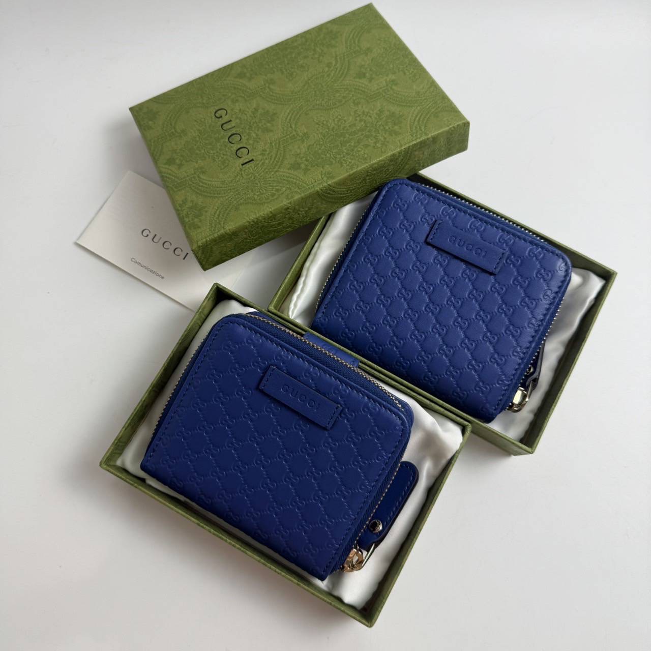 New Gucci wallet zip💙ใบเล็กมินิ จุครบ แบงค์ เหรียญเลยค่า💰 ✨