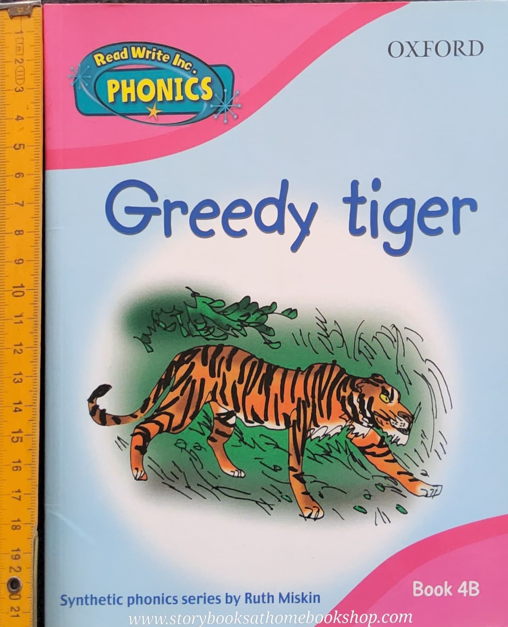 หนังสือนิทานปกอ่อน** 🍅🍓OXFORD Read with Inc. PHONICS: GREEDY TIGER