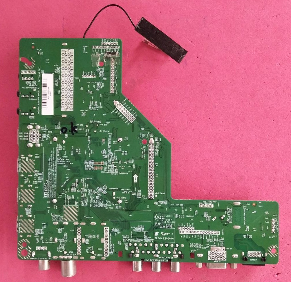 เมนบอร์ดทีวี SINGER(ซิงเกอร์) ของแท้ถอดจากเครื่อง รุ่น LED43DSMART :T.MT5510S.82 เบอร์จอ