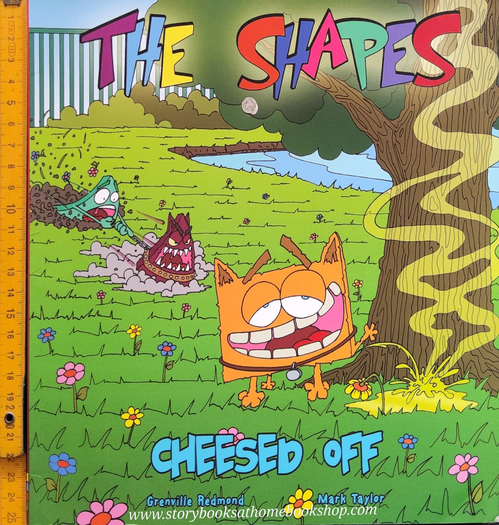 หนังสือนิทานปกอ่อน** 🍅THE SHAPES CHEESED OFF