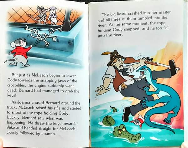 หนังสือนิทานปกแข็ง 🍅🍓Disney THE RESCUERS DOWNUNDER