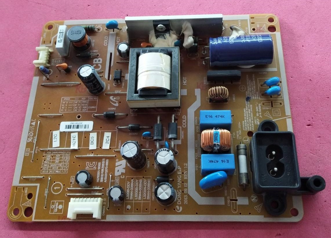 POWER SUPPLY SAMSUNG (ซับพลาย ซัมซุง) อะไหล่แท้/ของถอด ใช้กับรุ่น HG32AB460GW :UA32EH4003R :HG32AC470GT :HG32AC470GW เวอร์ชั่นที่ใช้ซับพลาย พาร์ท BN44-00664A หรือ BN44-00664C เท่านั้น