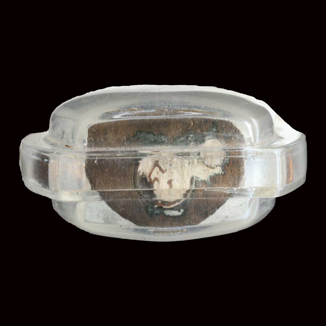 หนุมานหลวงพ่อพูล วัดไผ่ล้อม รุ่น2 ปี2543 เนื้อนวโลหะ