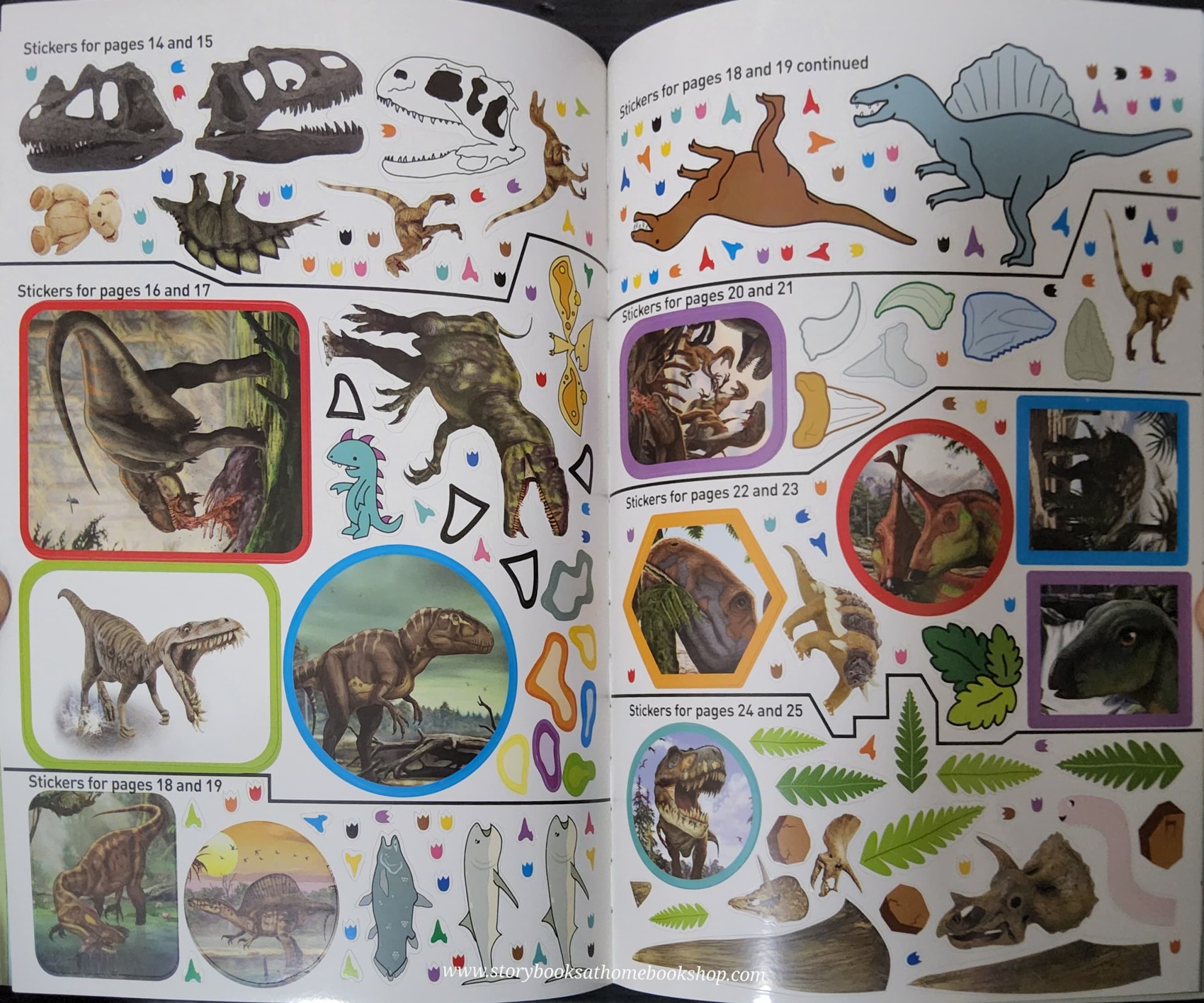 KNOWLEDGE ACTIVITIES BOOK** ♥️NATIONAL GEOGRAPHIC KIDS: DINOS STICKER ACTIVITY BOOK (OVER 1000 STICKERS)