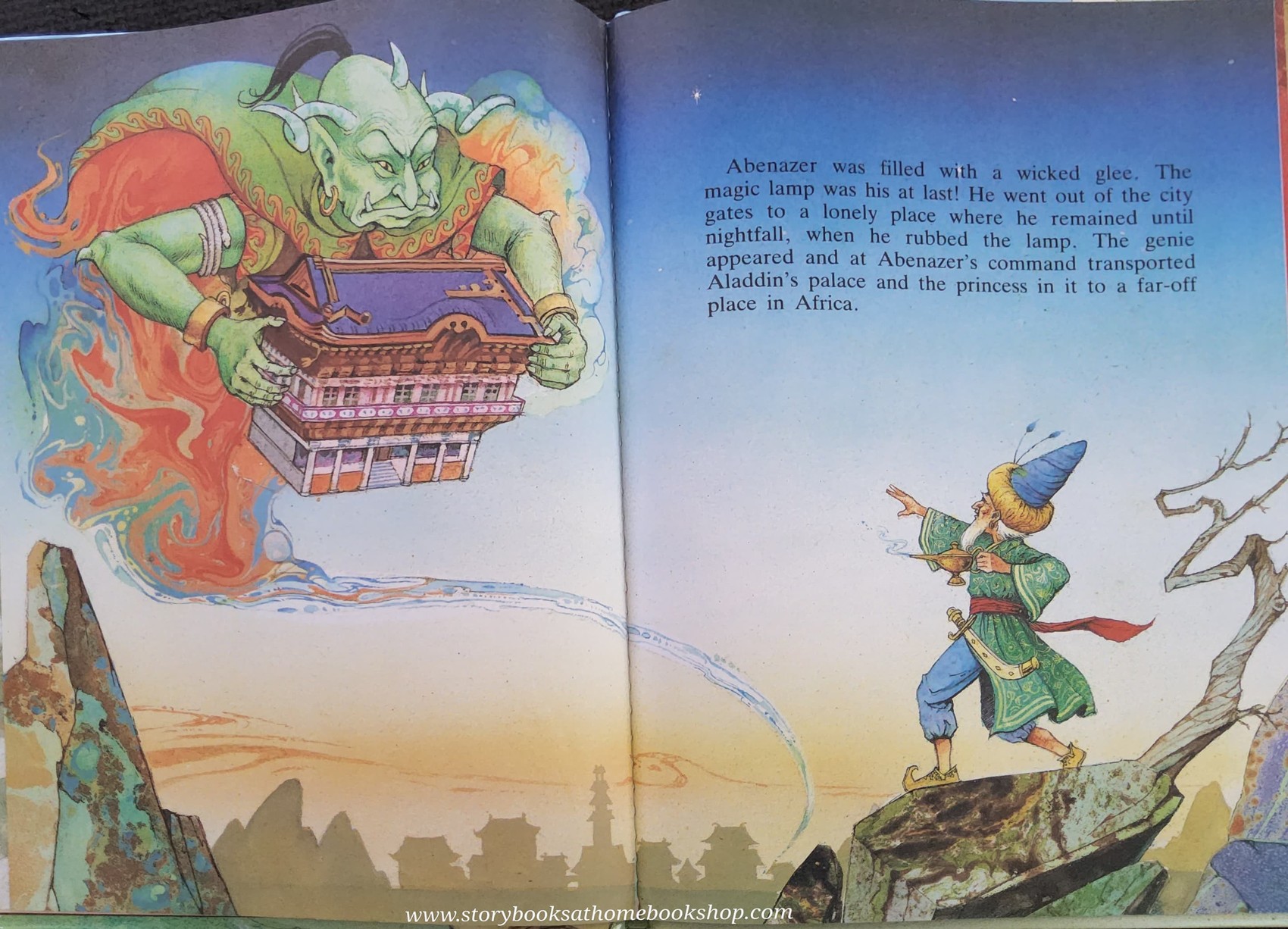 หนังสือนิทานปกแข็ง** 🍅🍓ALADDIN&THE MAGIC LAMP