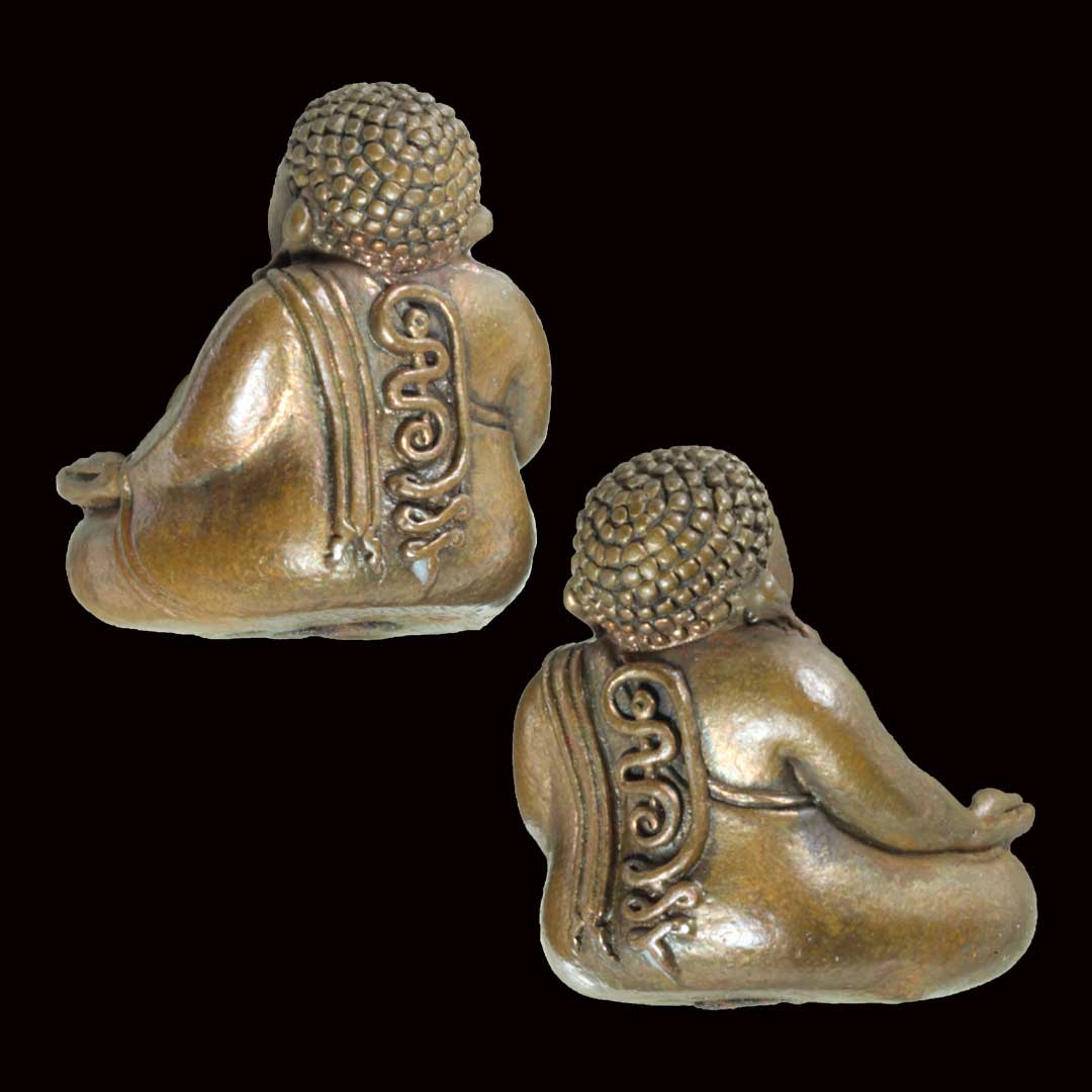 พระสังกัจจายน์รับทรัพย์ หลวงพ่อสาคร วัดหนองกรับ ปี54 เนื้อทองแดงอุดผง