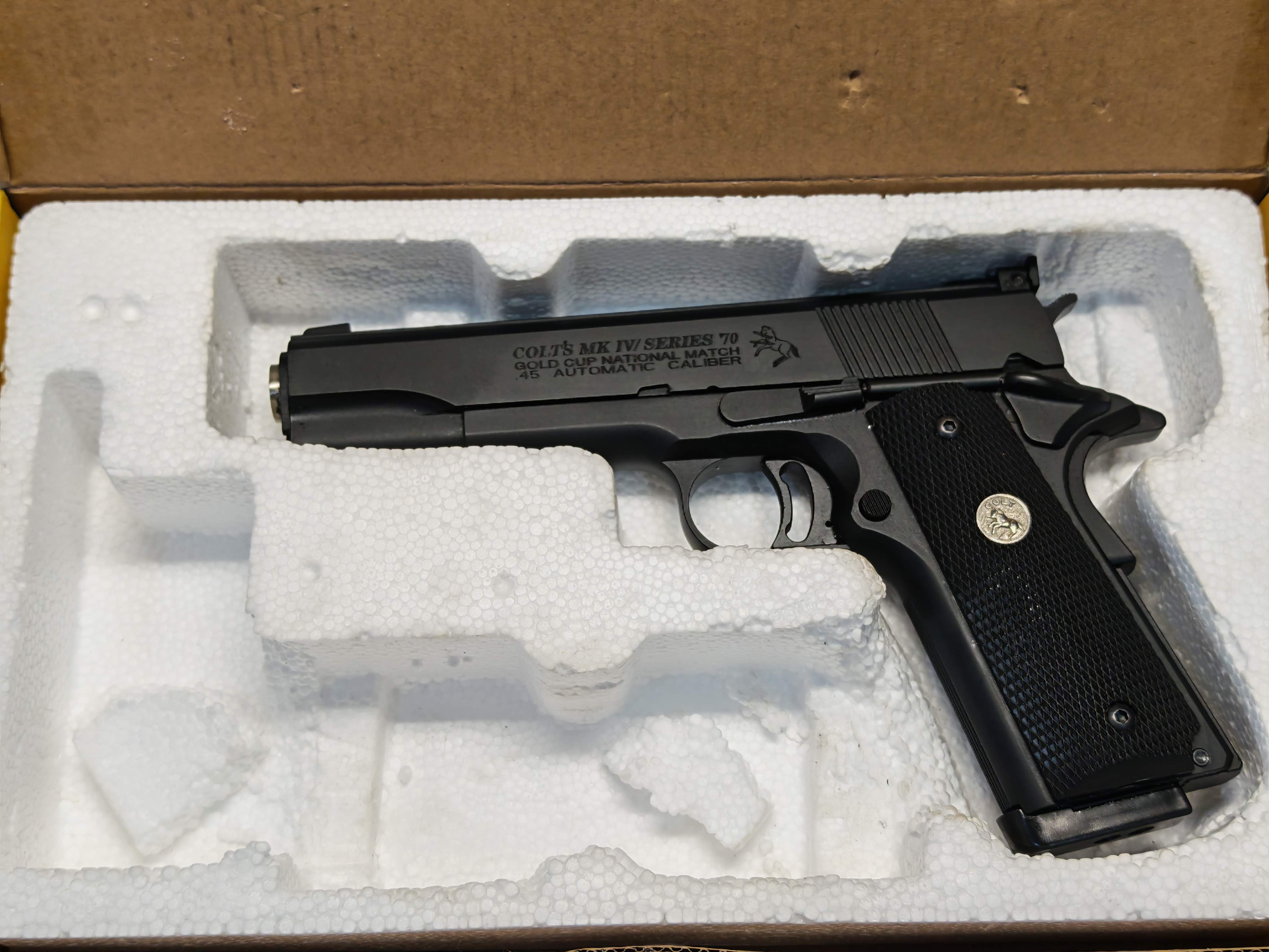 Army Armament R29 M1911 Colt MK IV Series 70 Gold Cup National Match GBB BB Gun บีบีกัน Airsoft Gun ปืนอัดลม ปืนสั้นแก๊ส มือสอง