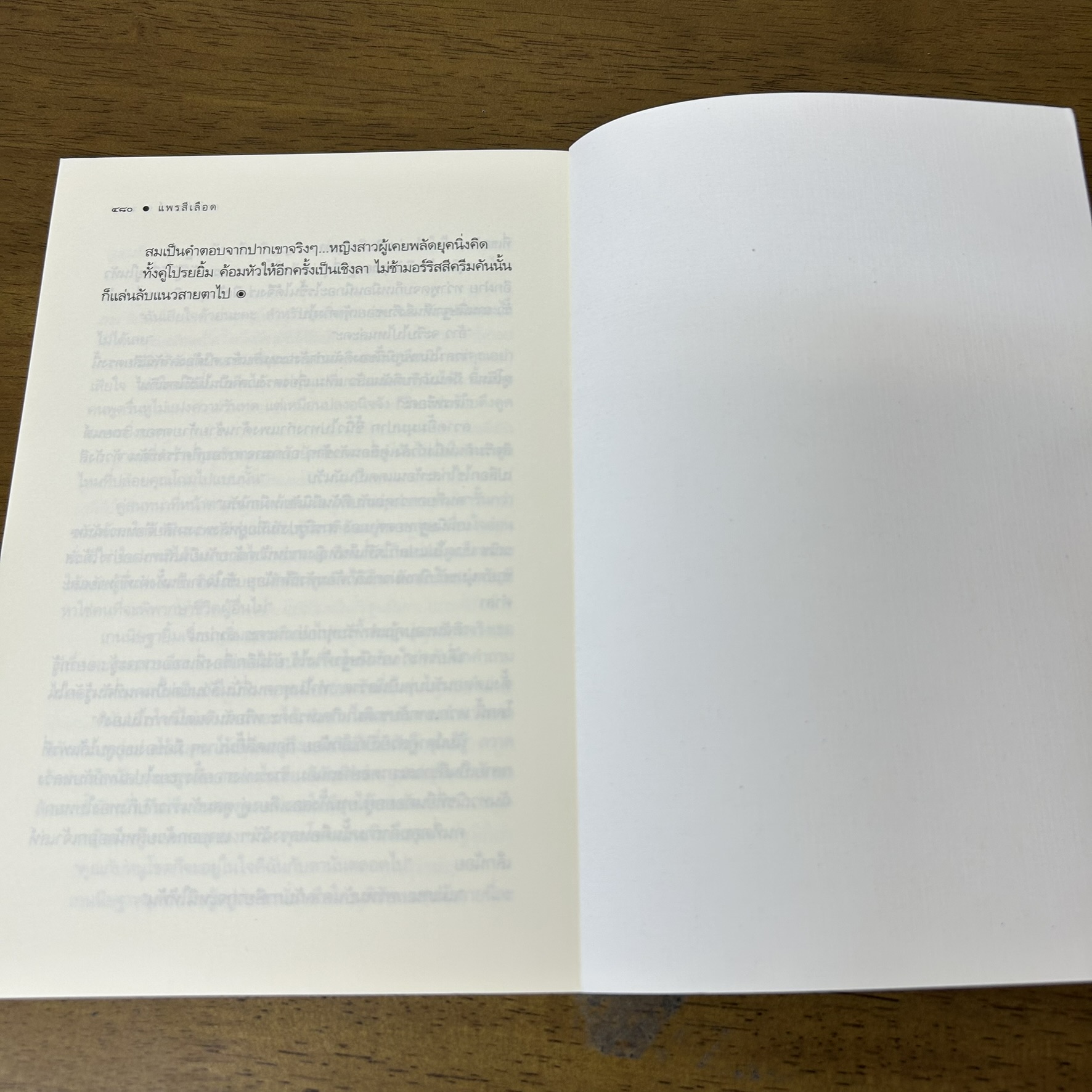 แพรสีเลือด ... กฤตานนท์ (มือสอง) นิยาย โรแมนติก พิมพ์คำ