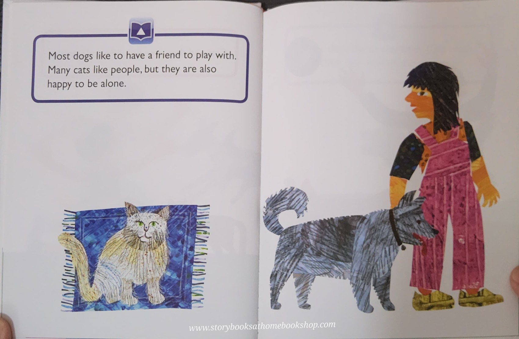 หนังสือนิทานปกแข็ง** 🍅🍓THE WORLD OF ERIC&CARLE CAT&DOG