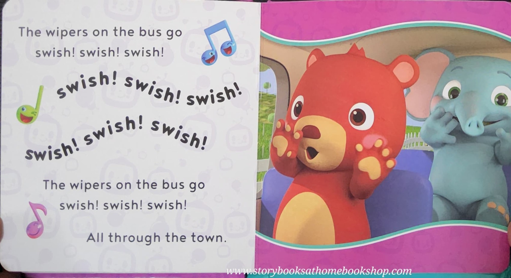 BOARD BOOK** ♥️COCOMELON WHEELS ON THE BUS