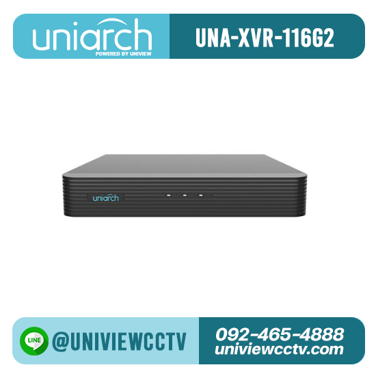 เครื่องบันทึก UNIARCH รุ่น XVR-116G2 จำนวน 16 ช่อง