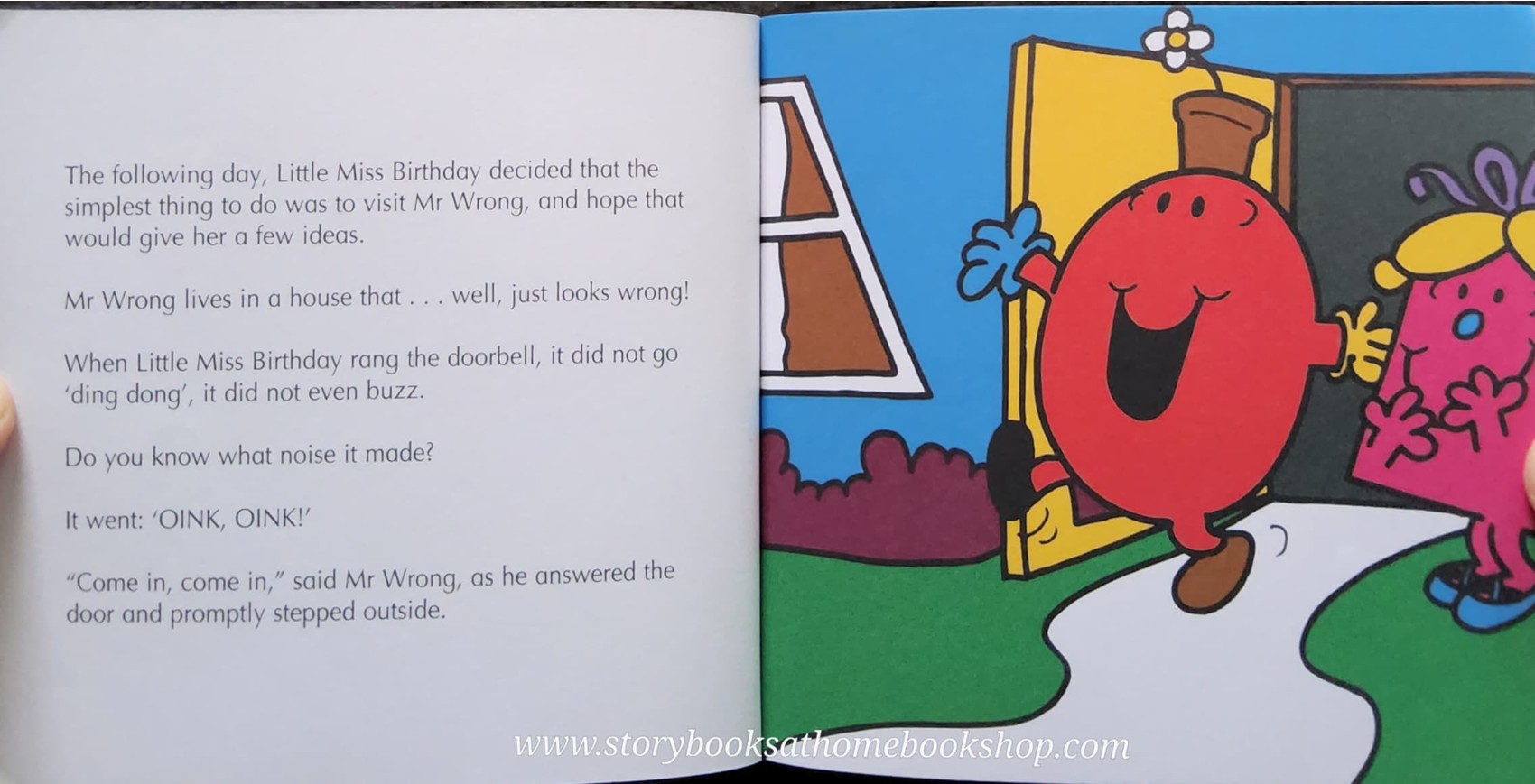 หนังสือนิทานปกอ่อน** 👉LITTLE MISS&MR.MEN👍 🍅🍅LITTLE MISS BIRTHDAY by Roger Hargreaues