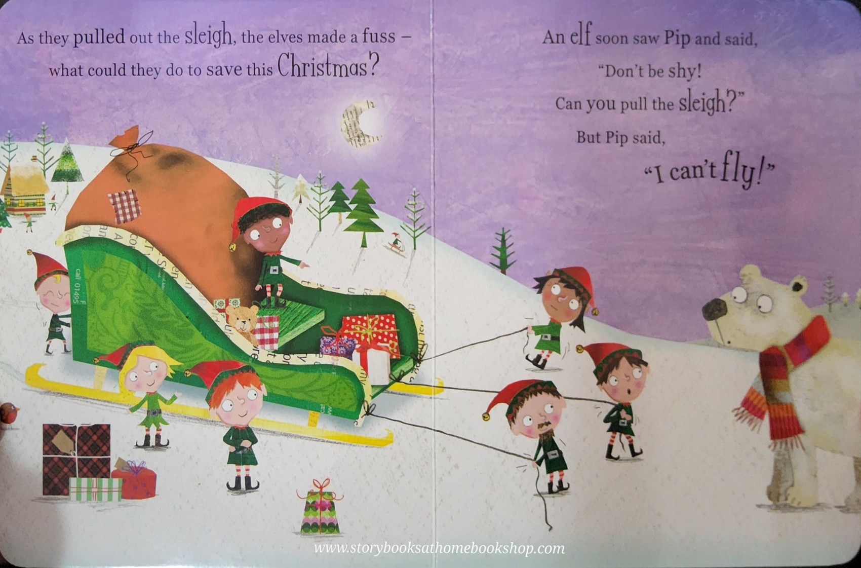 BOARD BOOK** 🍅🍅THE POLAR BEAR WHO SAVED CHRISTMAS