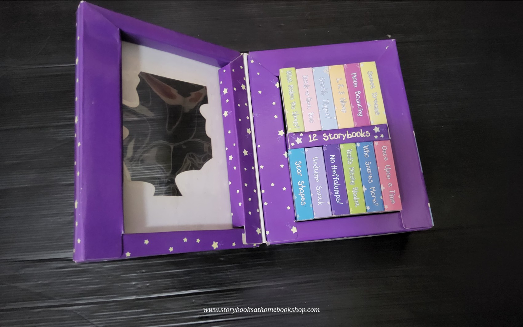 BOX SET BOARD BOOK** 🍅🍅DISNEY GOOD NITHE POOH 12 STORYBOOKS WITH BOX