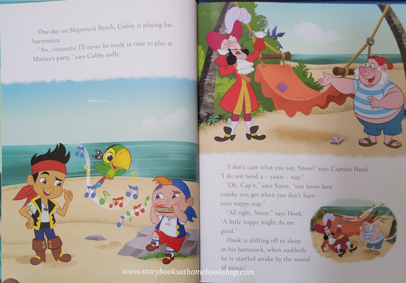 หนังสือนิทานปกแข็ง** 🍓🍓 Disney JACK AND THE NEVER LAND PIRATES