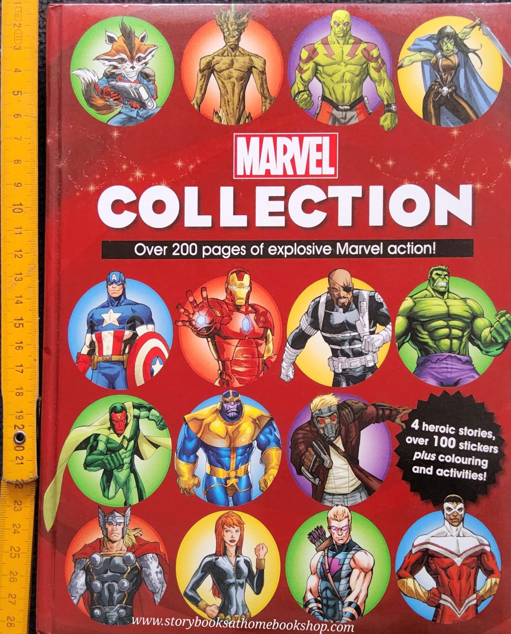 หนังสือนิทานปกแข็ง** ♥️MARVEL COLLECTION (6 STORIES IN BOOK) WITH ACTIVITIES