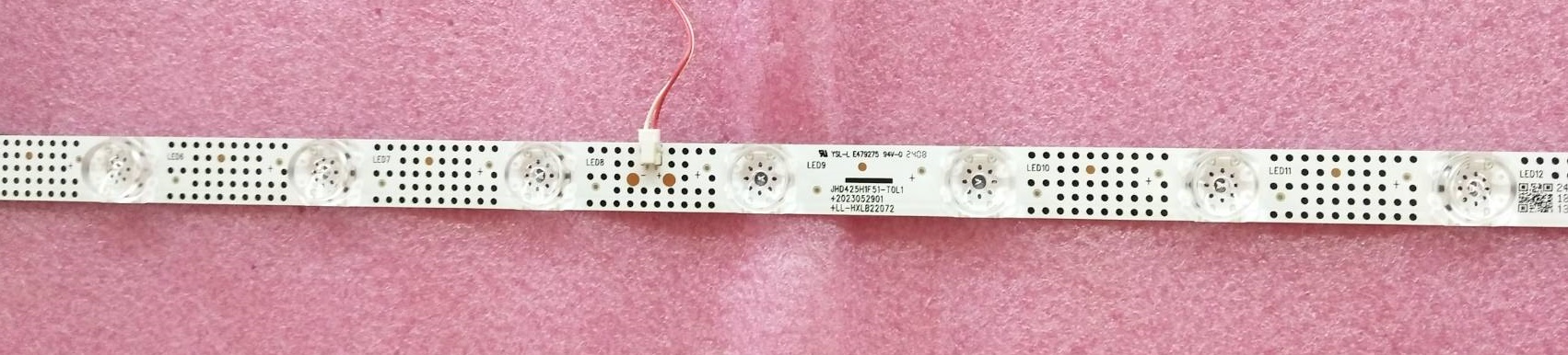 หลอดแบคไลน์ทีวี TOSHIBA โตชิบา ของแท้มือสองถอดจากเครื่อง รุ่น 43E31MP