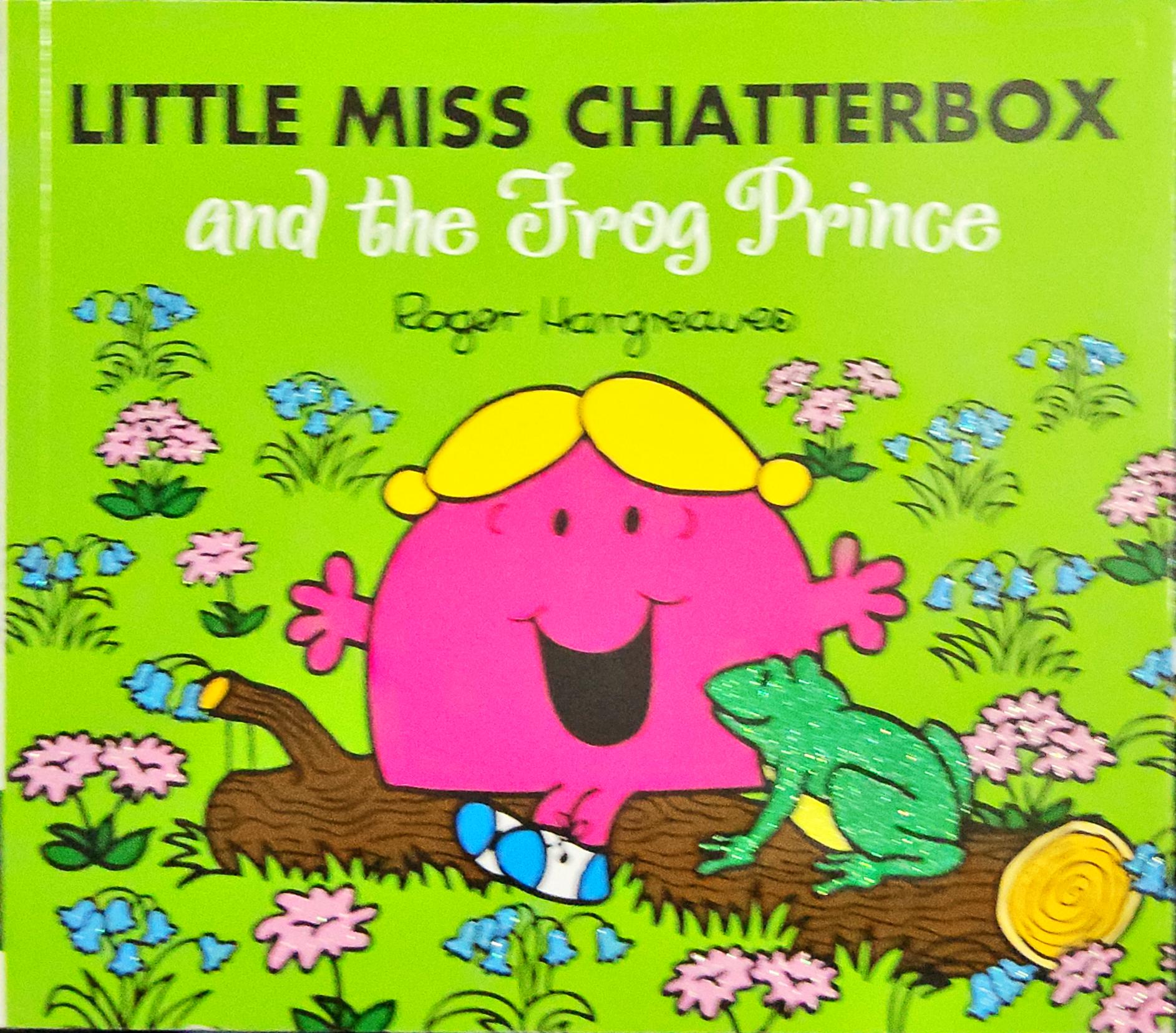 หนังสือนิทานปกอ่อน** 👉LITTLE MISS&MR.MEN👍 🍅🍅LITTLE MISS CHATTERBOX AND THE FROG PRINCEby Roger Hargreaues ปกกริทเตอร์♥️