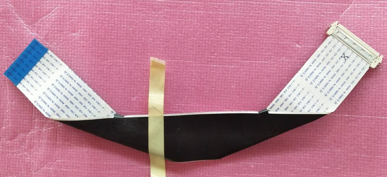 สายแพรทีวี SHARP (ชาร์ป) อะไหล่แท้/ของถอดจากเครื่อง รุ่น LC-32LE280X